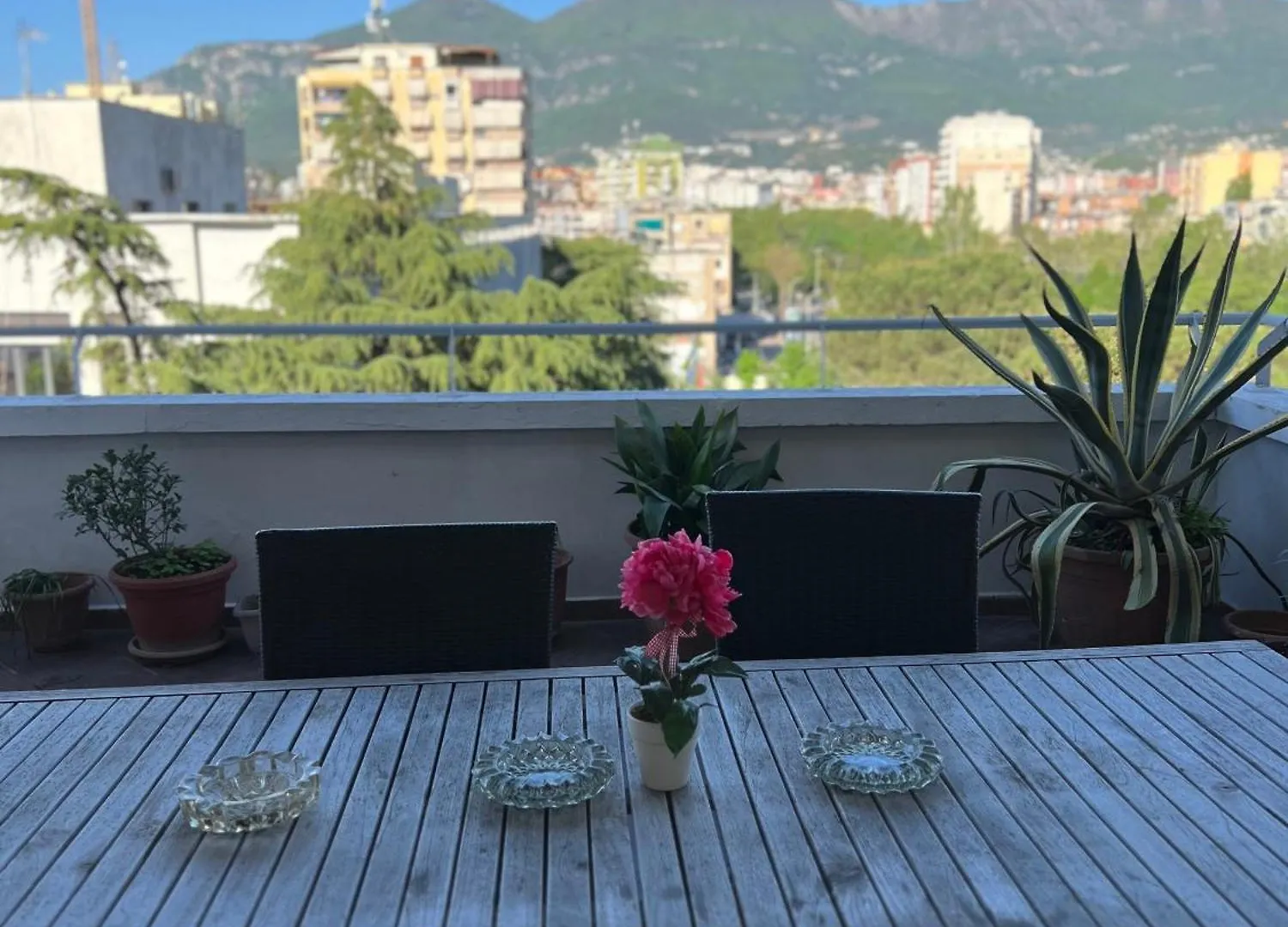 Elin'S View Stylish Central Apartment With Panoramic Terrace Tirana 0*,
